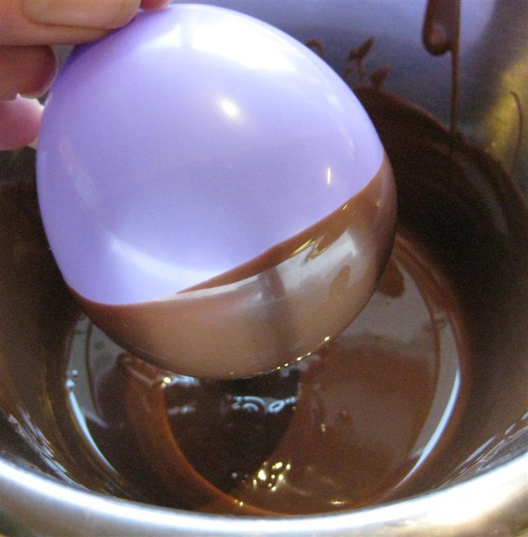 Chocolate eggs filled recipes